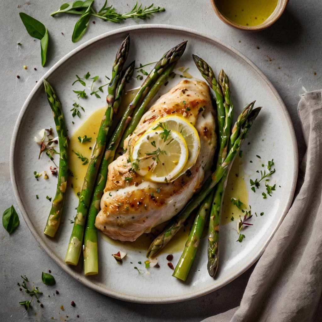 Asparagus-Stuffed Chicken Breast
