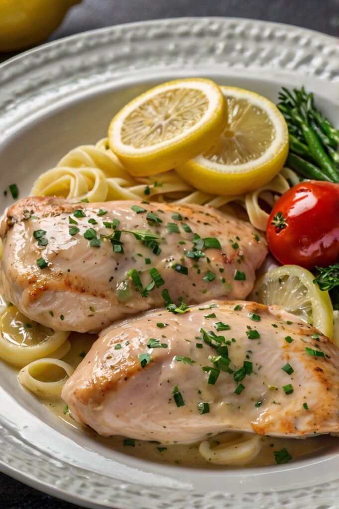 Creamy Lemon Garlic Chicken