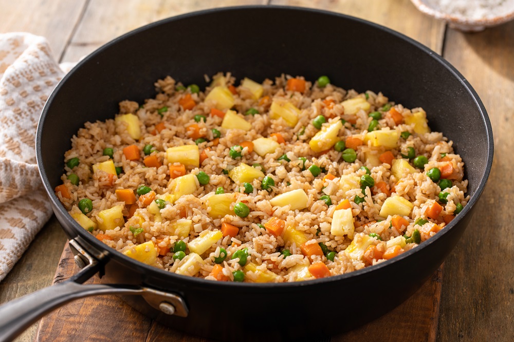Ham and Pineapple Fried Rice