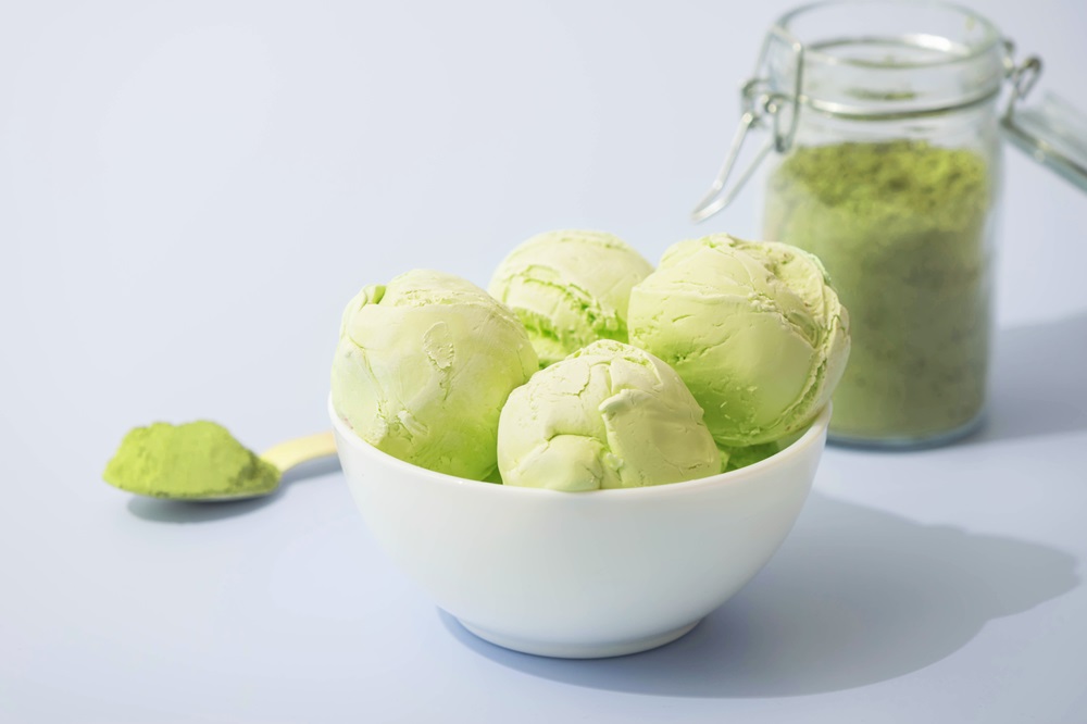 Healthy Matcha Frozen Yogurt