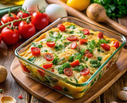 Hearty Veggie Breakfast Casserole: A Colorful Start to Your Day