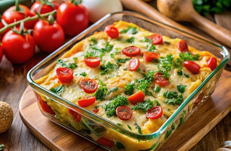 Hearty Veggie Breakfast Casserole: A Colorful Start to Your Day