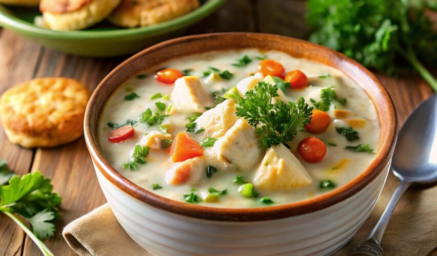 Chicken Pot Pie Soup Recipe: A Comforting Classic Reimagined