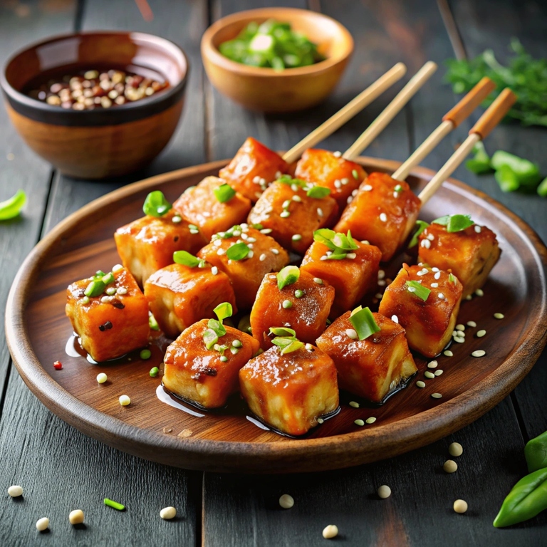 Teriyaki Salmon Bites