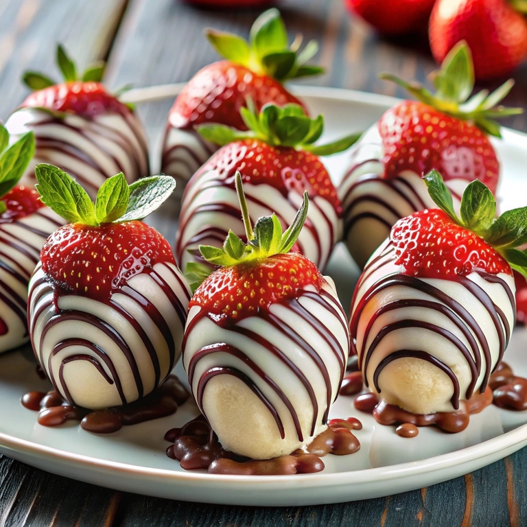 Frozen Yogurt-Covered Strawberries