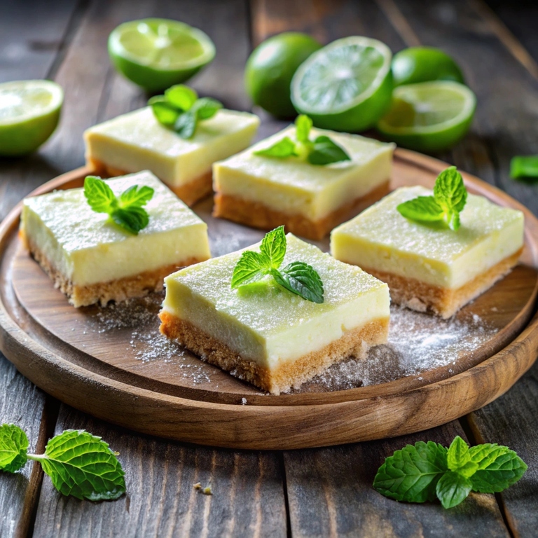 Healthier Key Lime Bars