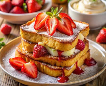 Strawberry Cheesecake French Toast