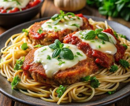 Crispy Chicken Parmesan