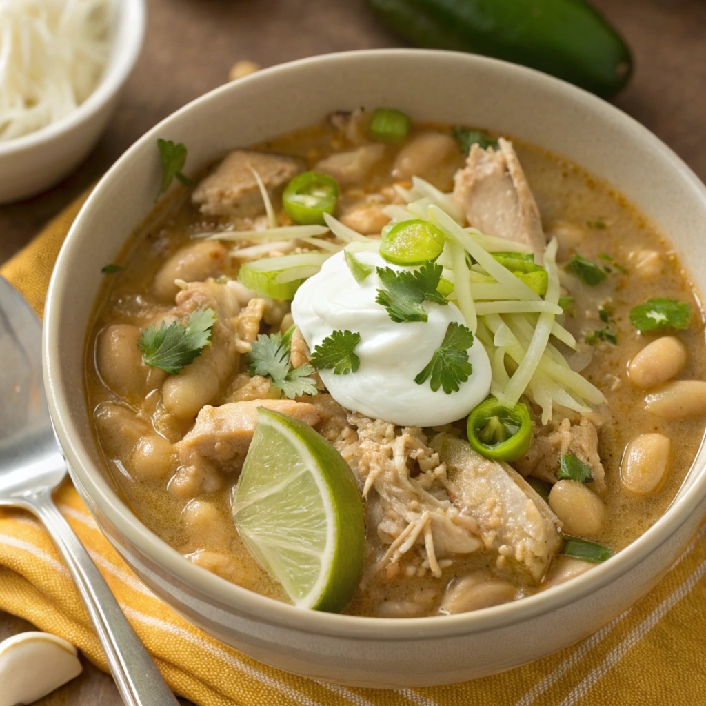 White Chicken Chili with Corn