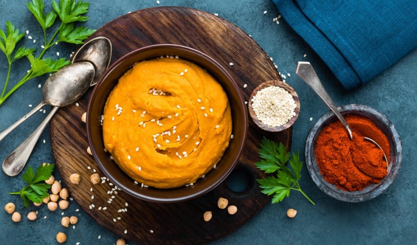Savor the Flavors of Fall with Savory Pumpkin Hummus